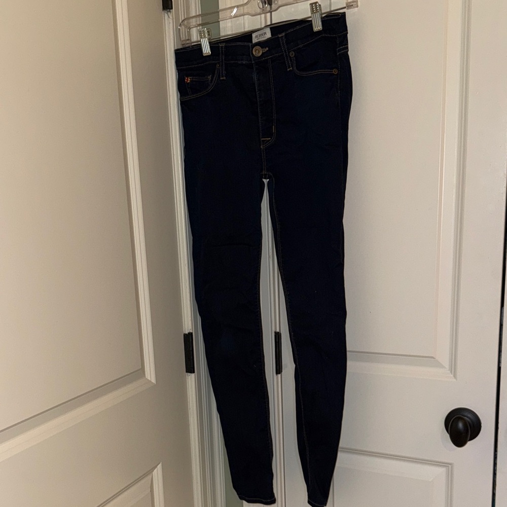 Hudson Jeans Dark Indigo Skinny Jeans